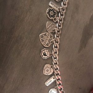 Brighton charm heavy link bracelet